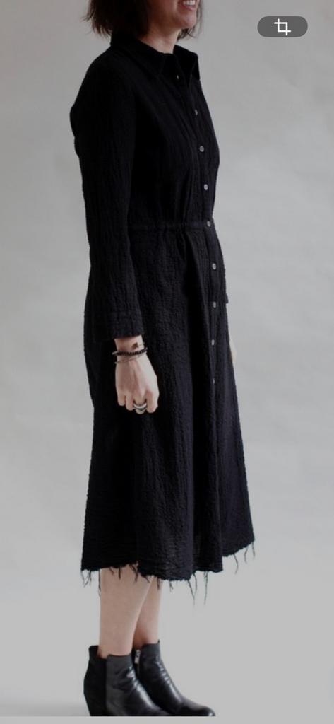 Raquel Allegra safari dress 36, Kleding | Dames, Zwart, Ophalen of Verzenden, Zo goed als nieuw, Maat 36 (S)
