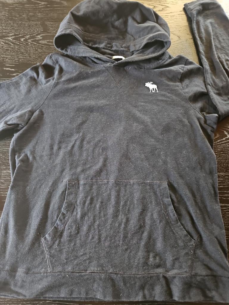 Abercrombie & Fitch sweater, marineblauw, maat XL, Ophalen, Maat 56/58 (XL), Wit