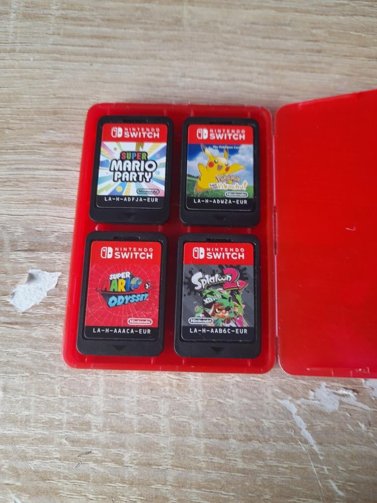 Nintendo swutch spellen (mario, pokemon en splatoon 2), Spelcomputers en Games, Games | Nintendo Game Boy, Avontuur en Actie, Gebruikt