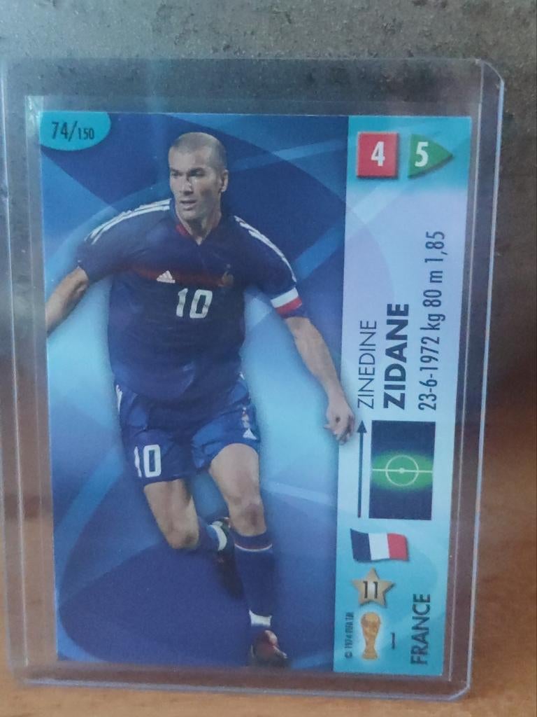Zinedine Zidane - Panini Goaaal! WK 2006 (74/150), Ophalen of Verzenden, Zo goed als nieuw, Buitenlandse clubs, Spelerskaart