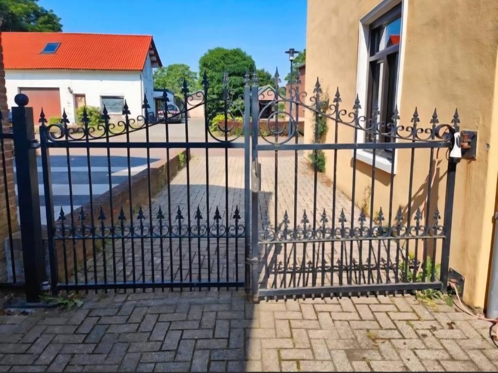 Mooie ijzeren poort, Ophalen, Gebruikt, IJzer, Sierhekwerk