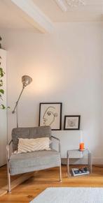 Zetel met buisframe van Zuiver, Huis en Inrichting, Fauteuils, Ophalen, Gebruikt, 75 tot 100 cm, Metaal