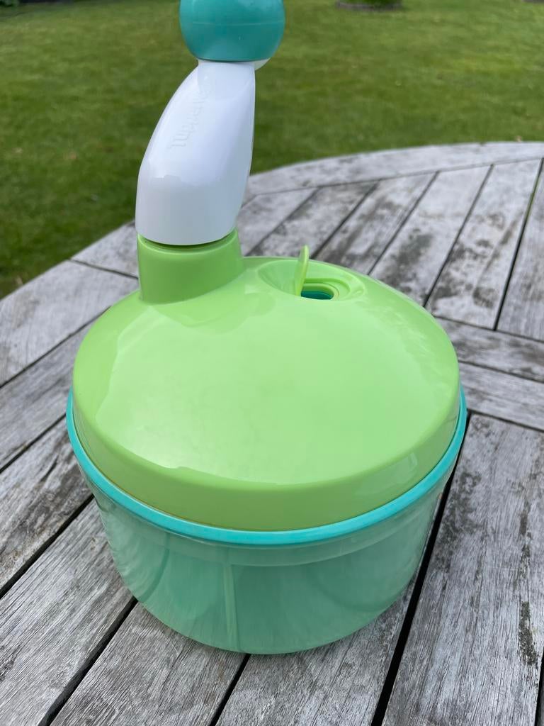 Tupperware Quick Chef - Handige Keukenhulp, Ophalen of Verzenden, Gebruikt, Groen, Overige typen
