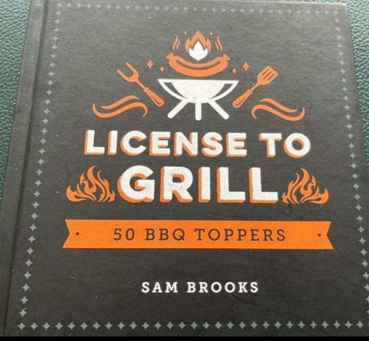 LICENSE TO GRILL: 50 BBQ TOPPERS - Sam Brooks, Ophalen of Verzenden, Nieuw