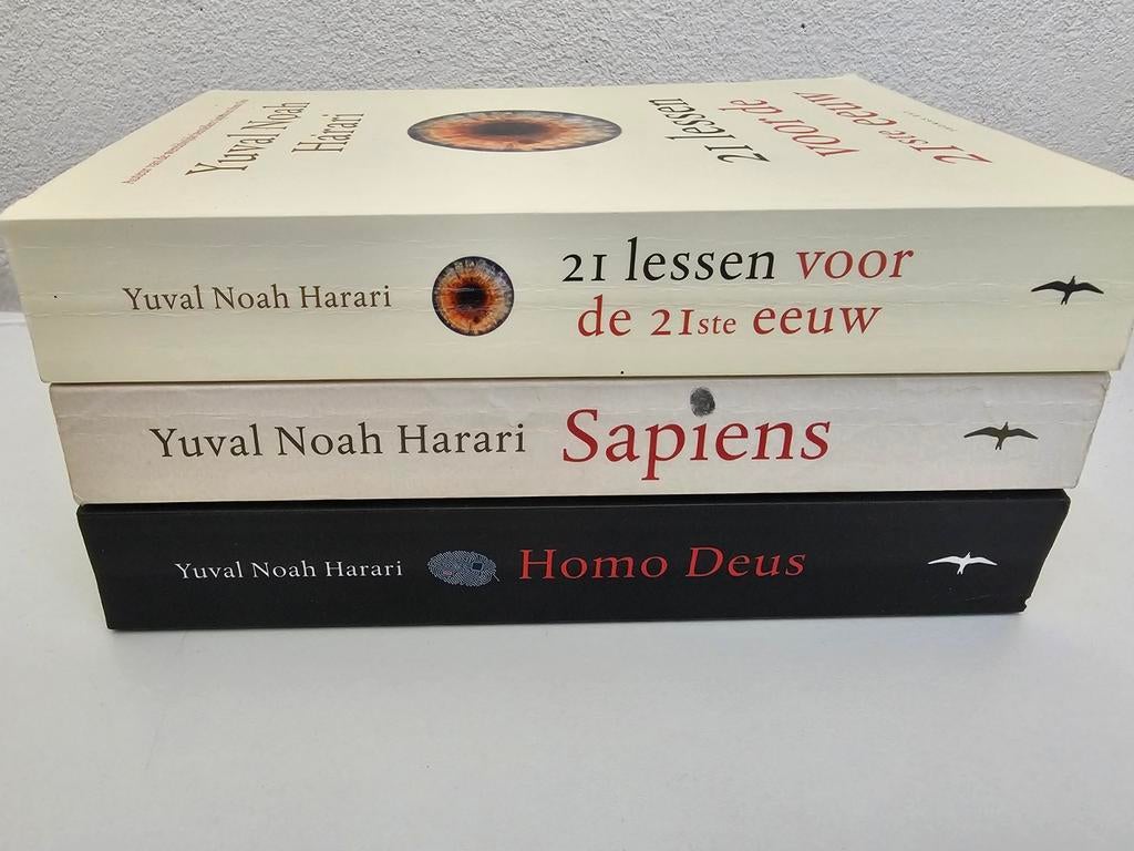 Yuval Noah Harari Boeken Set: Sapiens, Homo Deus, 21 Lessen, Boeken, Ophalen of Verzenden, Gelezen, Yuval Noah Harari