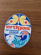 6362 Vintage 'Erdgas für saubere Umwelt' Sticker, Ophalen of Verzenden