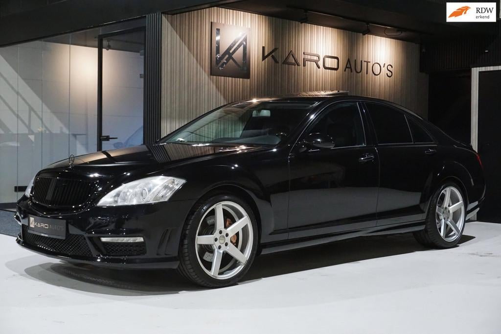 Mercedes-Benz S-klasse 350 AMG Dak Leer Softclose Vossen VOL, Auto's, Automaat, 1780 kg, Achterwielaandrijving, Gebruikt