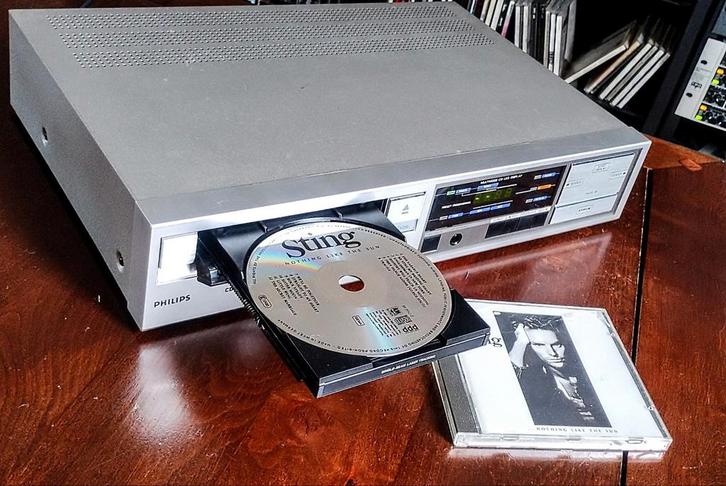 Philips CD 350 / 00 (1985) Loopwerk en Servobord Geserviced, Audio, Tv en Foto, Cd-spelers, Refurbished, Philips, Ophalen