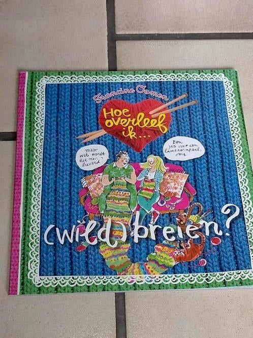 Hoe overleef ik (wild)breien, Boeken, Hobby en Vrije tijd, Verzenden, Zo goed als nieuw, Breien en Haken
