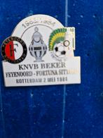 Feyenoord KNVB Beker Pin 1983/1984, Ophalen of Verzenden, Gebruikt, Feyenoord, Overige typen