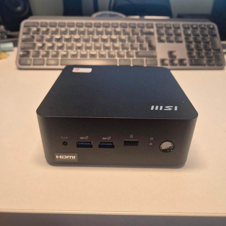 MSI Cube NUC i3 100U 16GB 512Nvme, Computers en Software, Desktop Pc's, Zo goed als nieuw, Minder dan 2 Ghz, 16 GB, Verzenden