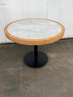 2 stuks ronde horeca bistro restaurant tafels rond 100 cm, Ophalen