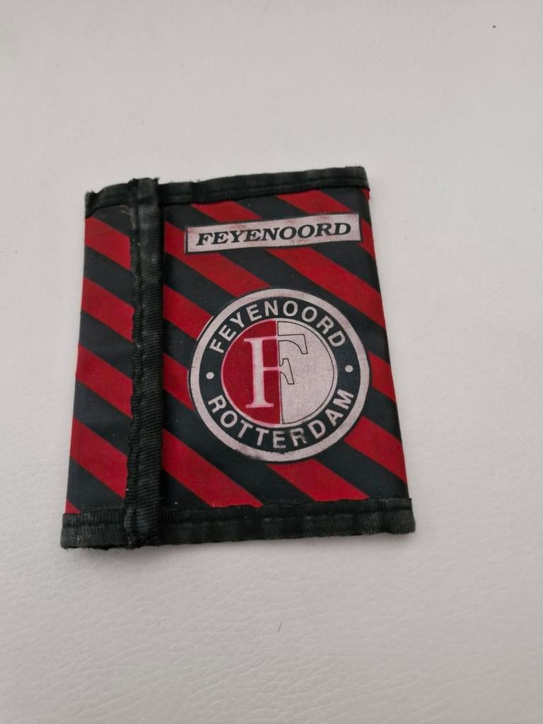 Feyenoord Portemonnee - Rood/Zwart gestreept, Ophalen of Verzenden, Gebruikt