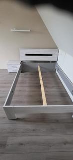 2 persoonsbed met 1 nachtkastje, Ophalen, Gebruikt, Overige kleuren, Tweepersoons