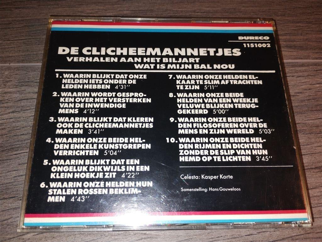 De Clicheemannetjes ‎- Verhalen Aan Het Biljart - Wat Is Mij, Ophalen of Verzenden, Zo goed als nieuw