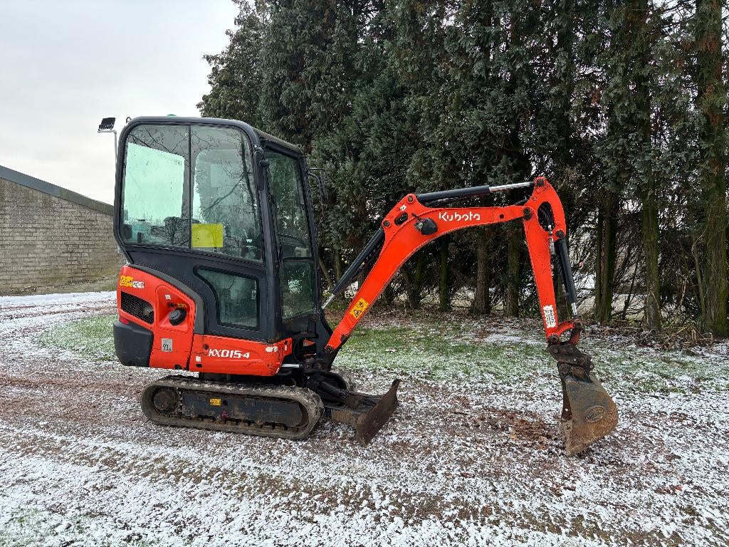 Kubota KX015-4 2018 Minigraver Graafmachine, Zakelijke goederen, Machines en Bouw | Kranen en Graafmachines, Ophalen, Graafmachine