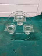 waxine licht houder glas, Ophalen of Verzenden, 'T Olde Gre-j, Info@toldegrej.nl, Endepoelstraat 20f Didam
