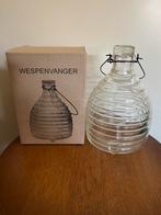 Glazen wespenvanger / wespenval, bijenkorf model, 23 cm hoog, Ophalen of Verzenden, Nieuw