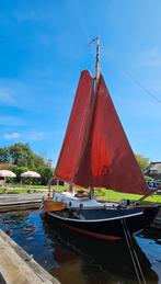 Prachtige Platbodem Blok Zeeschouw - Klaar voor het water!, Watersport en Boten, Ophalen, Gebruikt, Diesel, 6 tot 9 meter