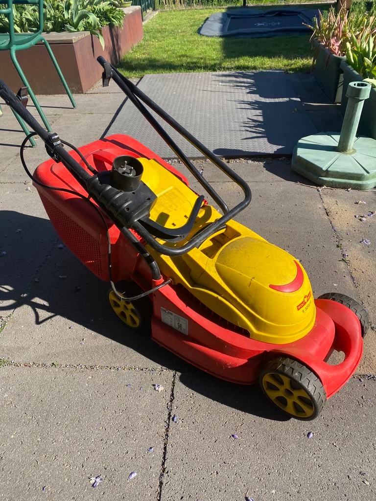 Wolf Garten S3200 E grasmaaier, Tuin en Terras, Grasmaaiers, Cirkelmaaier, Gebruikt, Elektrische grasmaaier, Ophalen of Verzenden