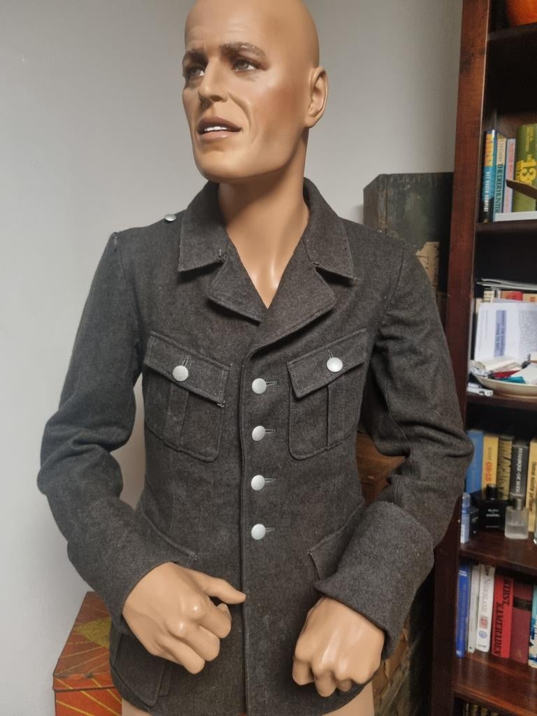 Duits WOII Viertaschenrock NSKK NSFK LUFTWAFFE (?), Ophalen of Verzenden, Luchtmacht, Duitsland