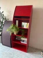 Pastoe kast Amsterdammer rood vintage, Ophalen, Met plank(en), Gebruikt, 50 tot 100 cm