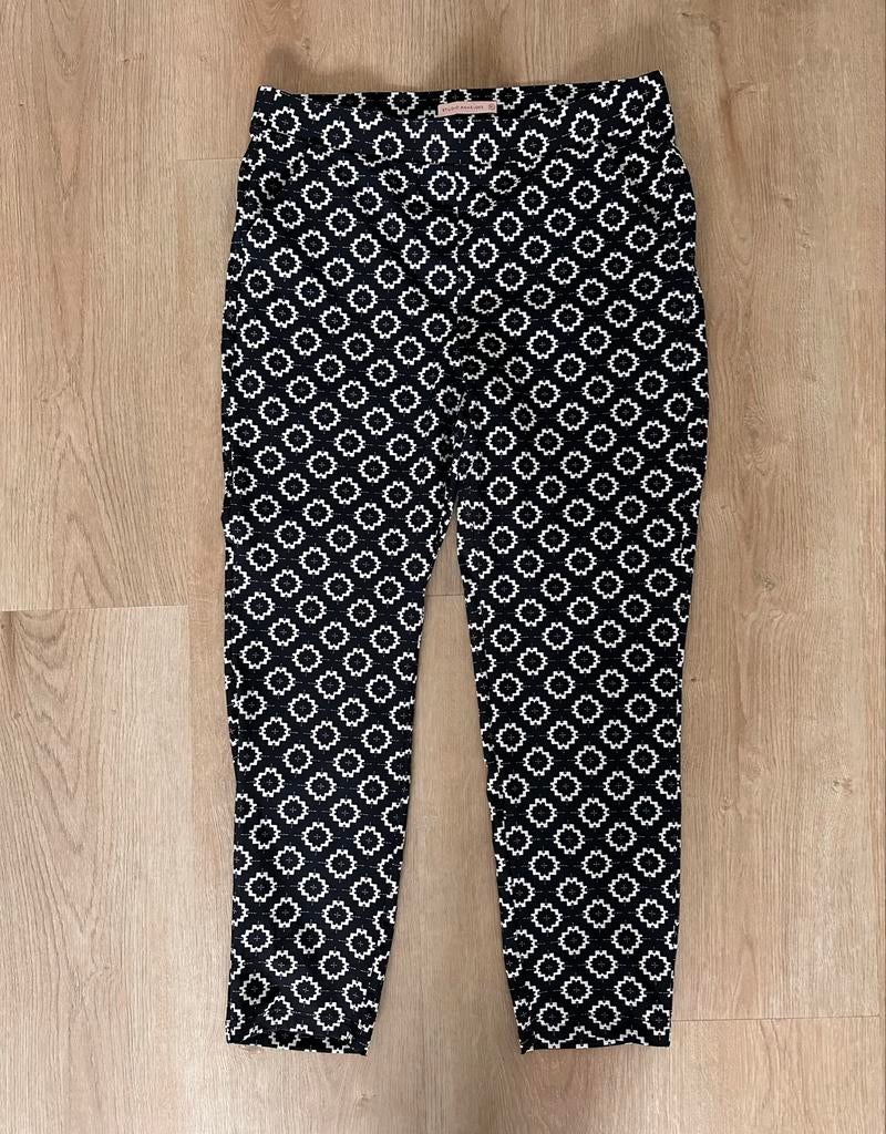 Studio Anneloes Ornament Bonded Broek, Zwart, Maat 46/48 (XL) of groter, Ophalen of Verzenden, Lang