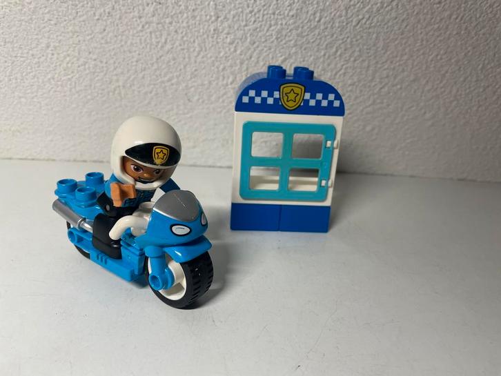 Duplo Politie Motor, Kinderen en Baby's, Speelgoed | Duplo en Lego, Gebruikt, Duplo, Ophalen of Verzenden