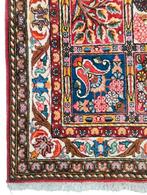 Handmade Persian wool Bachtiar carpet vlakken 101x155cm, Crème, 100 tot 150 cm, Perzisch, Onbekend