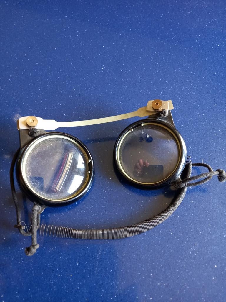 Vintage steam punk glazen, bril, Verzamelen, Retro, Ophalen of Verzenden, Huis en Inrichting