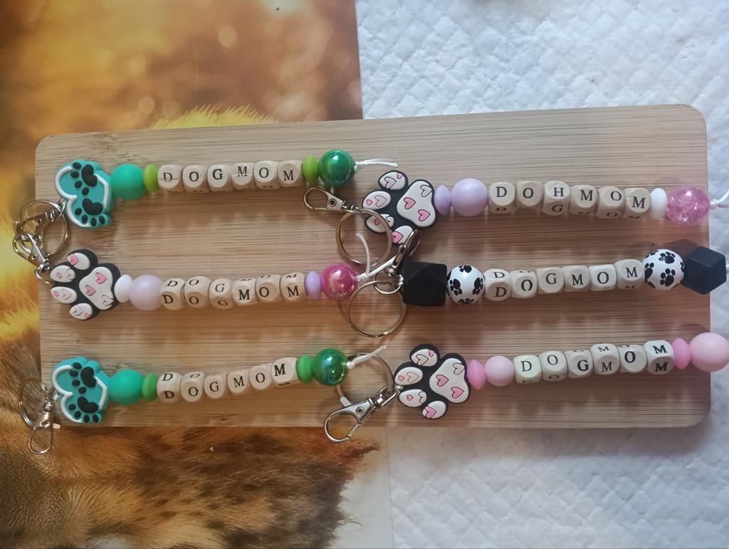 Dogmom sleutelhangers, Verzamelen, Sleutelhangers, Ophalen of Verzenden