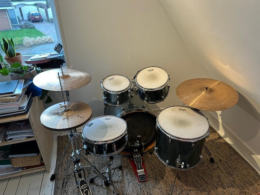 Drumstel - Tama Silverstar, Muziek en Instrumenten, Ophalen, Gebruikt, Tama