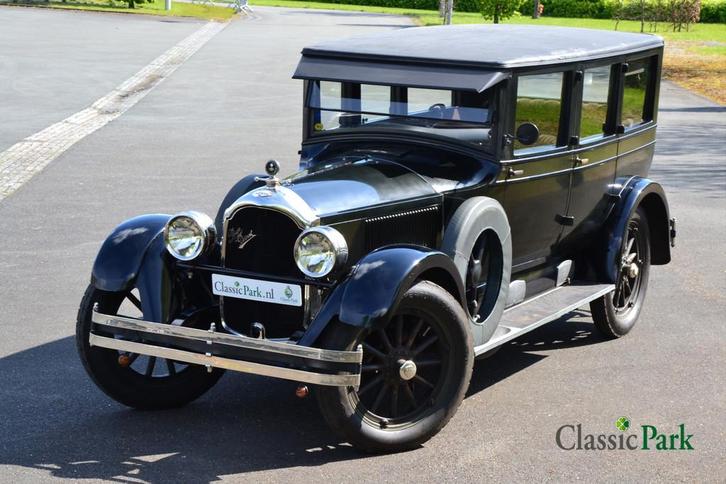 Graham-Paige Detroit 670 (bj 1924), Auto's, Oldtimers, Bedrijf, Te koop, Overige merken, Benzine, Sedan, Handgeschakeld, Zwart