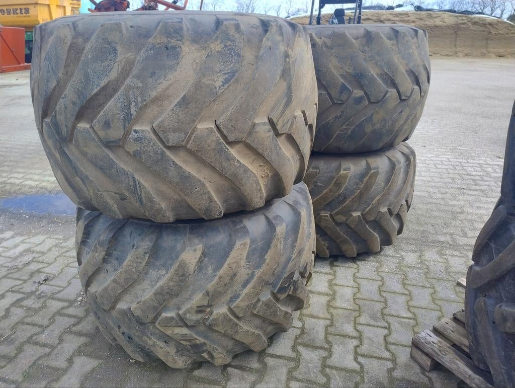 Set alliance flotation 700/40-22.5 op 10 gaats velg, Ophalen of Verzenden