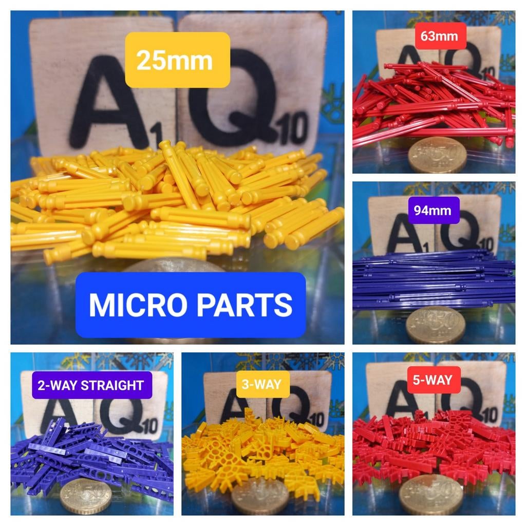 Micro K'nex onderdelen - Diverse soorten (7+ jaar), Gebruikt, Info@knex.com, Ophalen of Verzenden, 2990 Bergey Road, Hatfield, PA 19440, USA