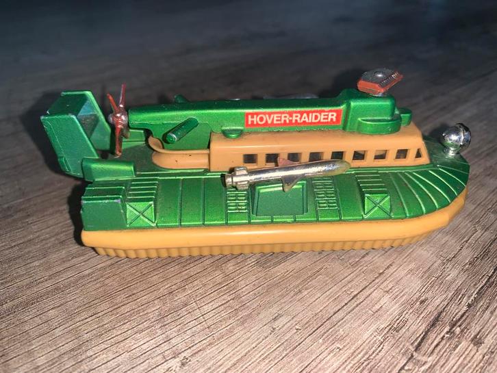 1974 Matchbox Battle - Kings Hover-Raider Hovercraft, Kinderen en Baby's, Speelgoed | Speelgoedvoertuigen, Gebruikt, Ophalen of Verzenden