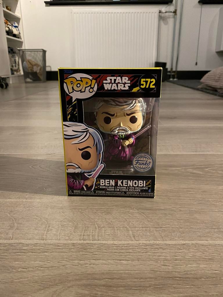 Funk Pop Obi Wan Kenobi 572, Verzamelen, Star Wars, Ophalen of Verzenden, Zo goed als nieuw, Actiefiguurtje