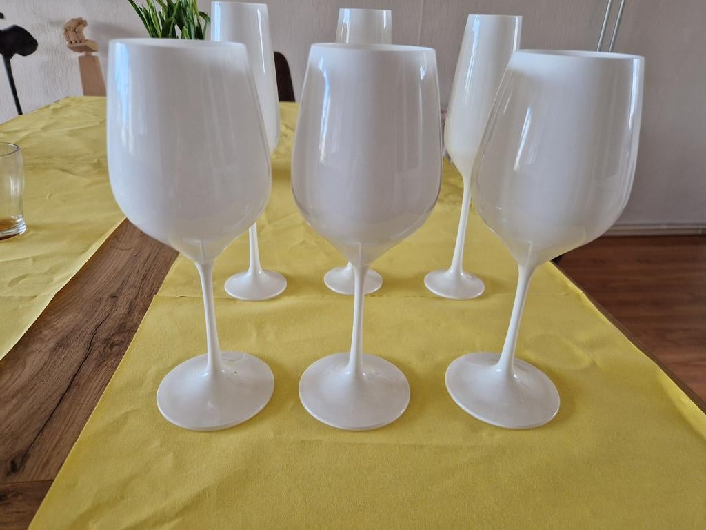 Wijnglazen en Champagne glazen, Ophalen of Verzenden, Zo goed als nieuw, Overige typen