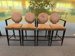 SET - 4x Bar stoelen / stoel / kruk/ barkruk , 1 set, Huis en Inrichting, Barkrukken, Gebruikt, Met voetsteun, 60 tot 90 cm, Ophalen of Verzenden