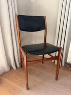 Vintage retro design stoel, Huis en Inrichting, Ophalen, Mid century vintage, Gebruikt, Zwart
