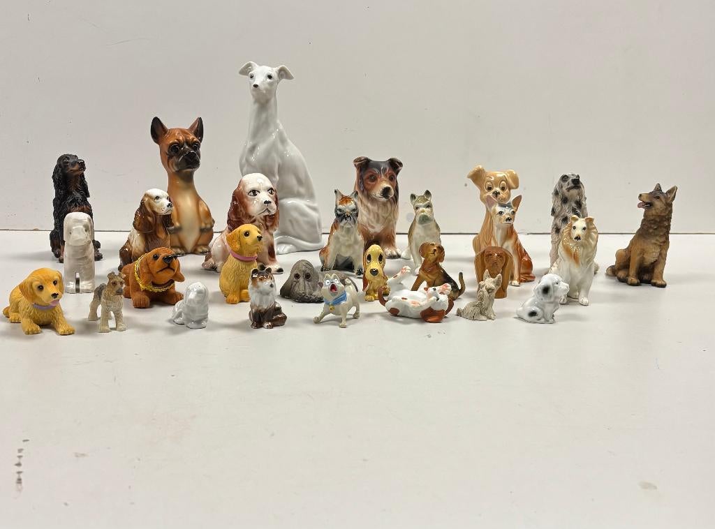 *Honden beeldjes, Ophalen of Verzenden, Gebruikt, Dier