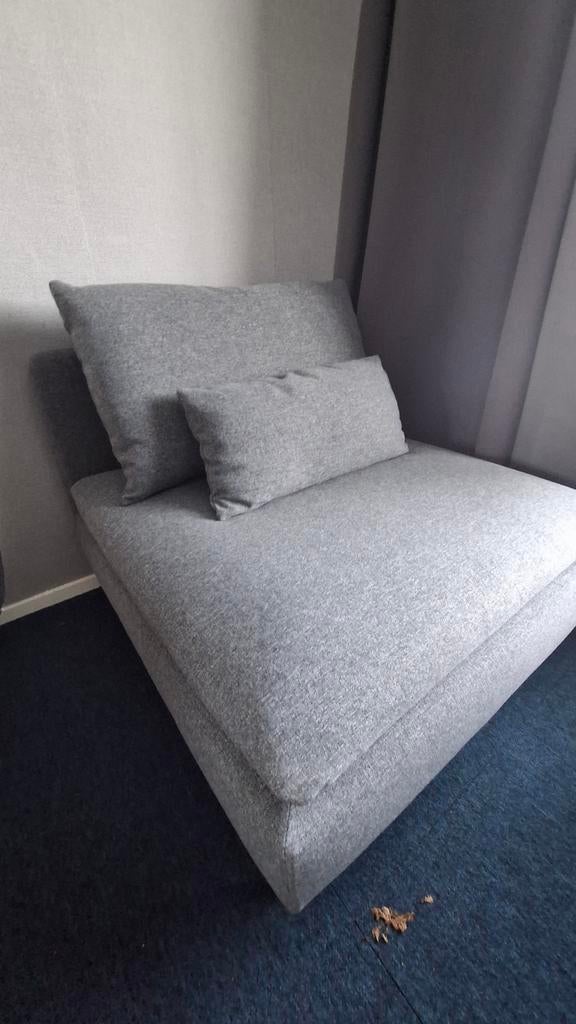 IKEA Söderhamn  1-zitselement- grijs, Huis en Inrichting, Banken | Sofa's en Chaises Longues, Gebruikt, Eenpersoons, Modern, Scandinavisch