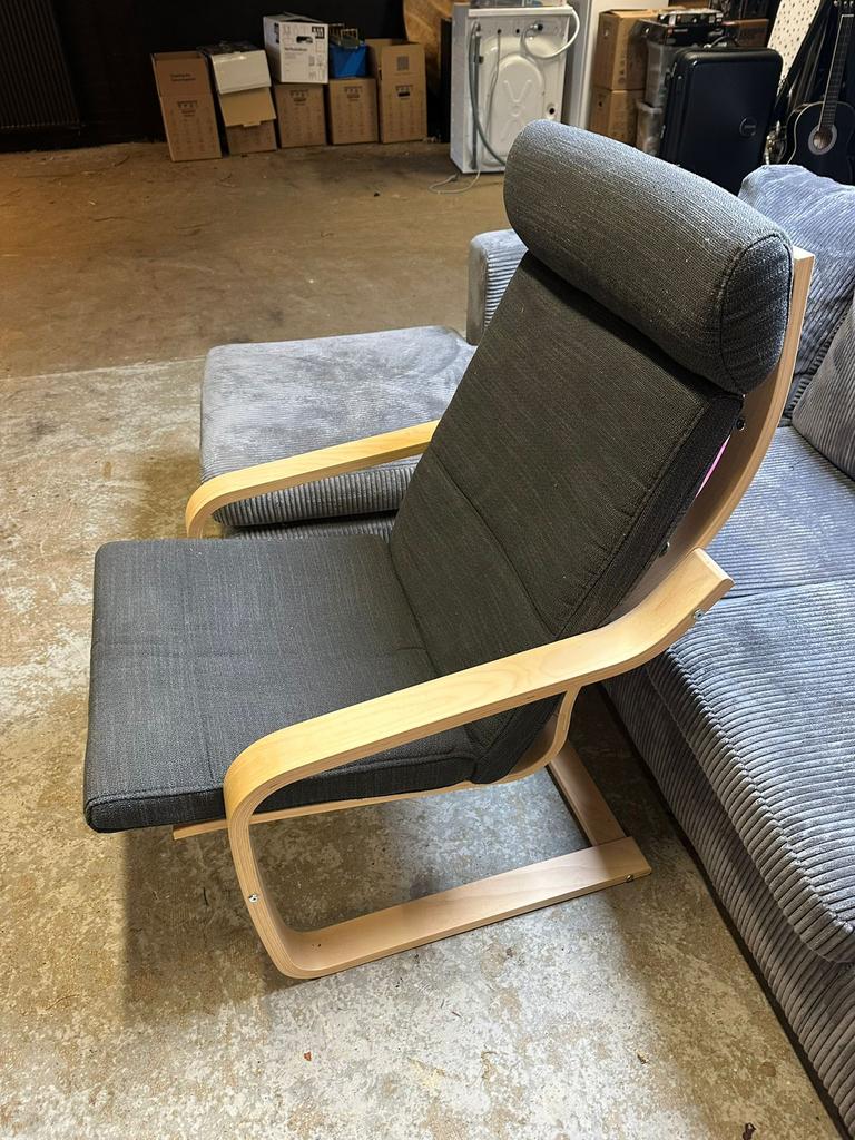 Ikea Poang fauteuil, Ophalen, Zo goed als nieuw, 75 tot 100 cm, 50 tot 75 cm