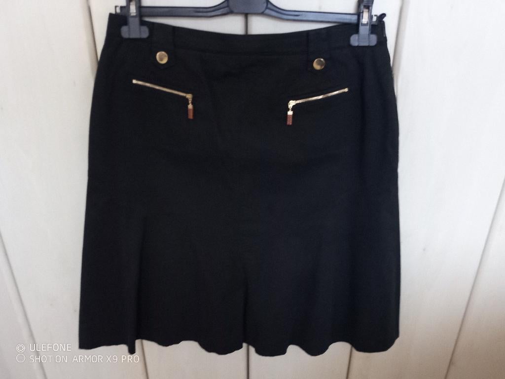 ZGAN donker blauwe BASLER dames rok 44, Blauw, Ophalen of Verzenden, Zo goed als nieuw, Onder de knie