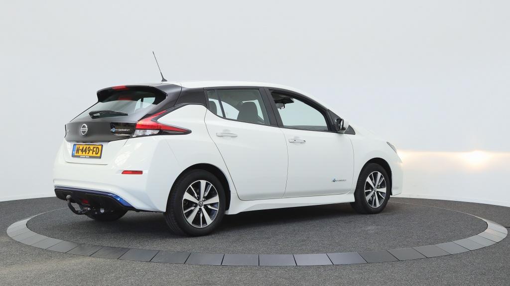 Nissan Leaf Acenta 40 kWh | EV | Navigatie | Cruise Control, Auto's, Nissan, 12 maanden, Gebruikt, Zwart, 109 min