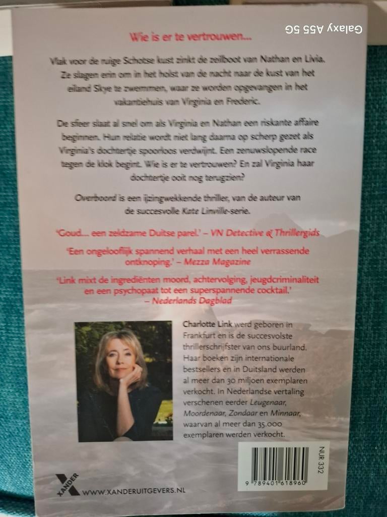 Charlotte Link - Overboord, Boeken, Thrillers, Ophalen of Verzenden, Zo goed als nieuw, Charlotte Link