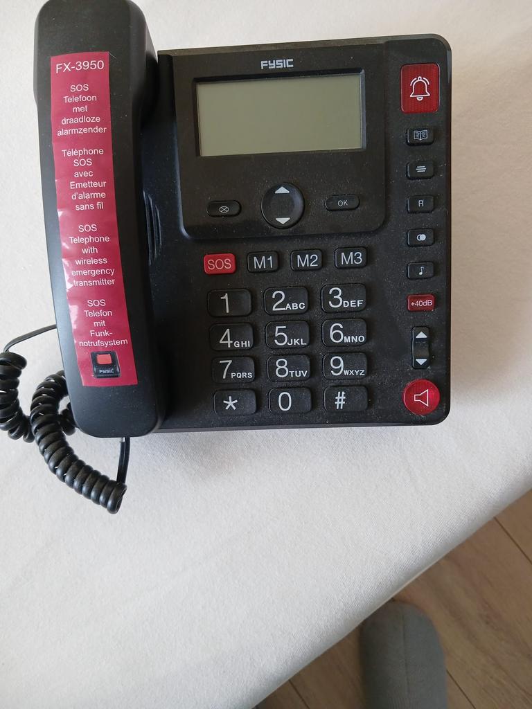Senioren telefoon, Ophalen, Zo goed als nieuw
