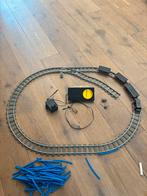 9 volt trein rails met transformator, Ophalen, Gebruikt