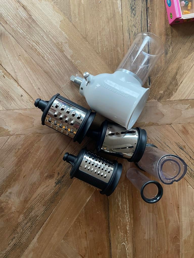 KitchenAid 5KSMVSA Groentesnijder en rasp accessoire, Ophalen of Verzenden