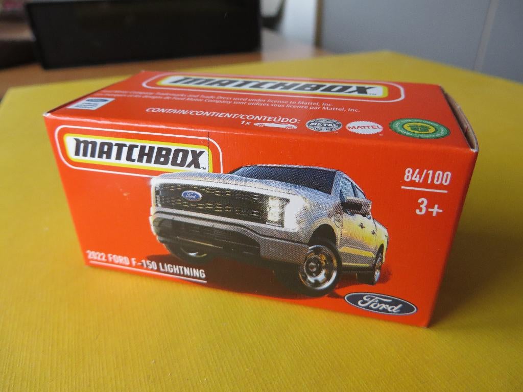 Matchbox Ford F-150 lightning Pickup Truck, Ophalen of Verzenden, Nieuw, Auto